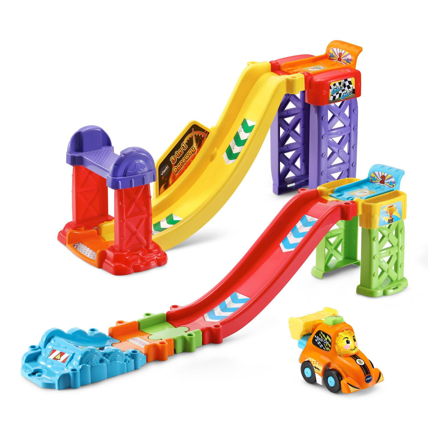 VTech Go! Go! Smart Wheels 3in1 Launch & Go Raceway™ English