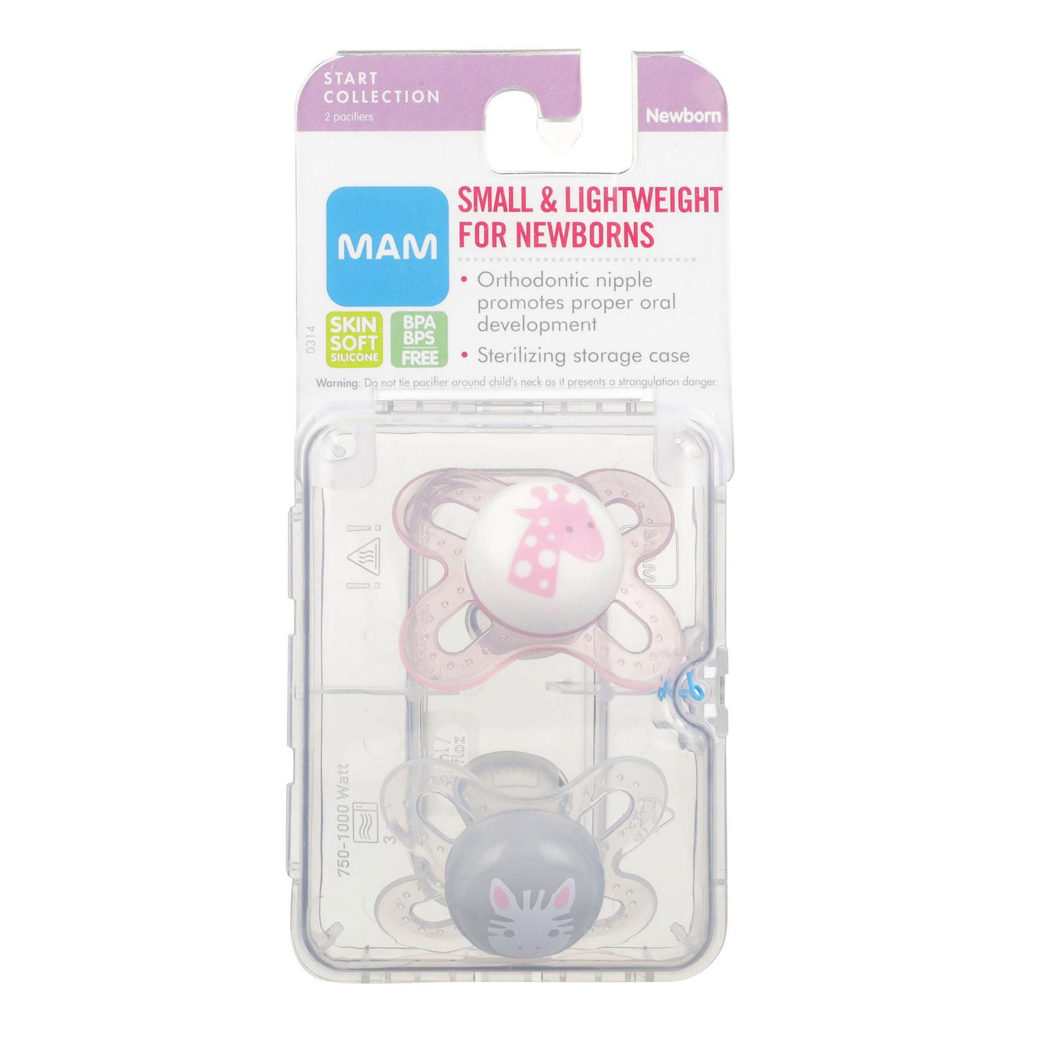 Newborn cheap pacifier walmart