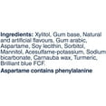 thumbnail image 3 of EXCEL, Spearmint Flavoured Sugar Free Soft Chew Gum, 40 Pieces, 1 Bottle, 3 of 5