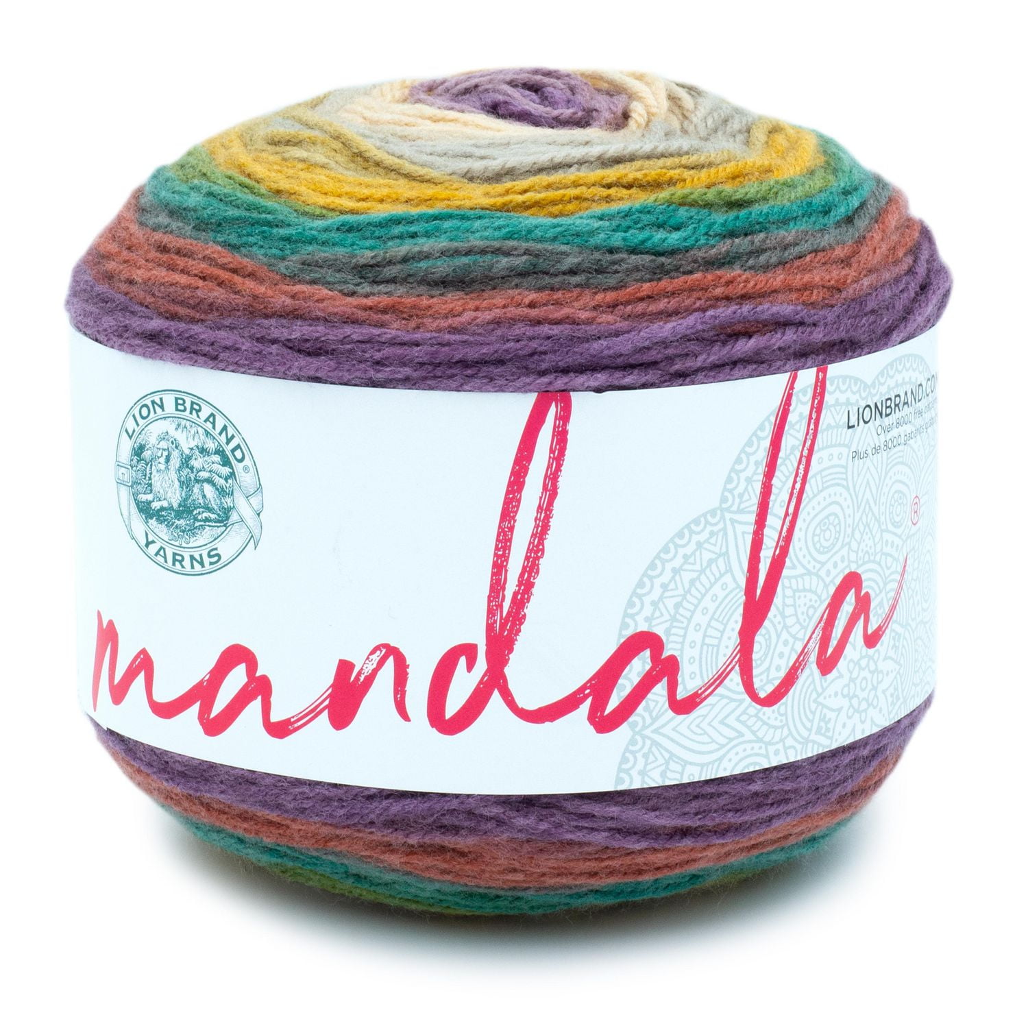 Lion Brand Yarn Mandala Warlock Self-Striping Yarn | Walmart Canada