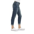 thumbnail image 2 of Jordache Women's Boyfriend Jean with Destruction, 2 of 3