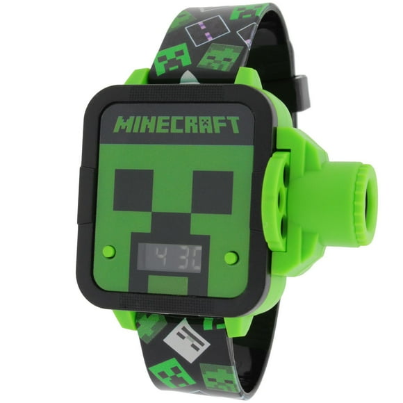 Minecraft  6 images LCD Projection Watch