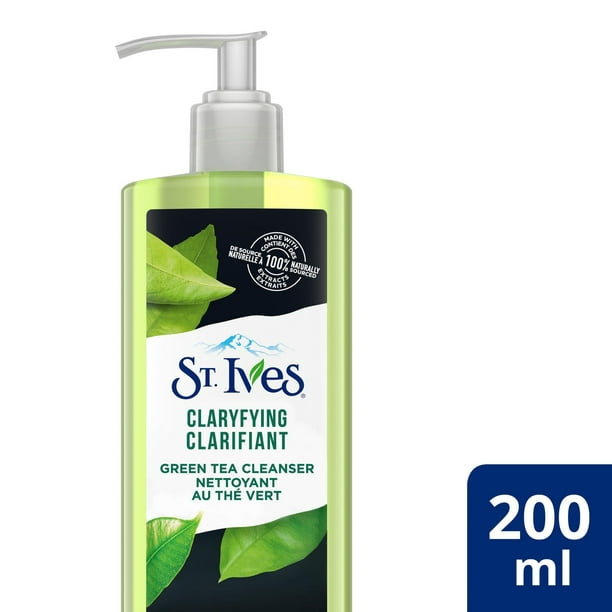 Nettoyant pour le visage St. Ives Thé vert 200 ml Nettoyant visage