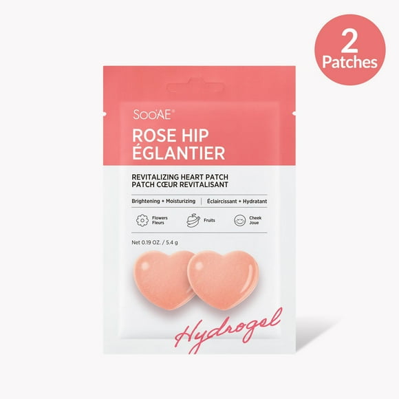 Soo'AE Rose Hip Revitalizing Heart Patch, Volume : Net 0.19 OZ. / 5.4 g