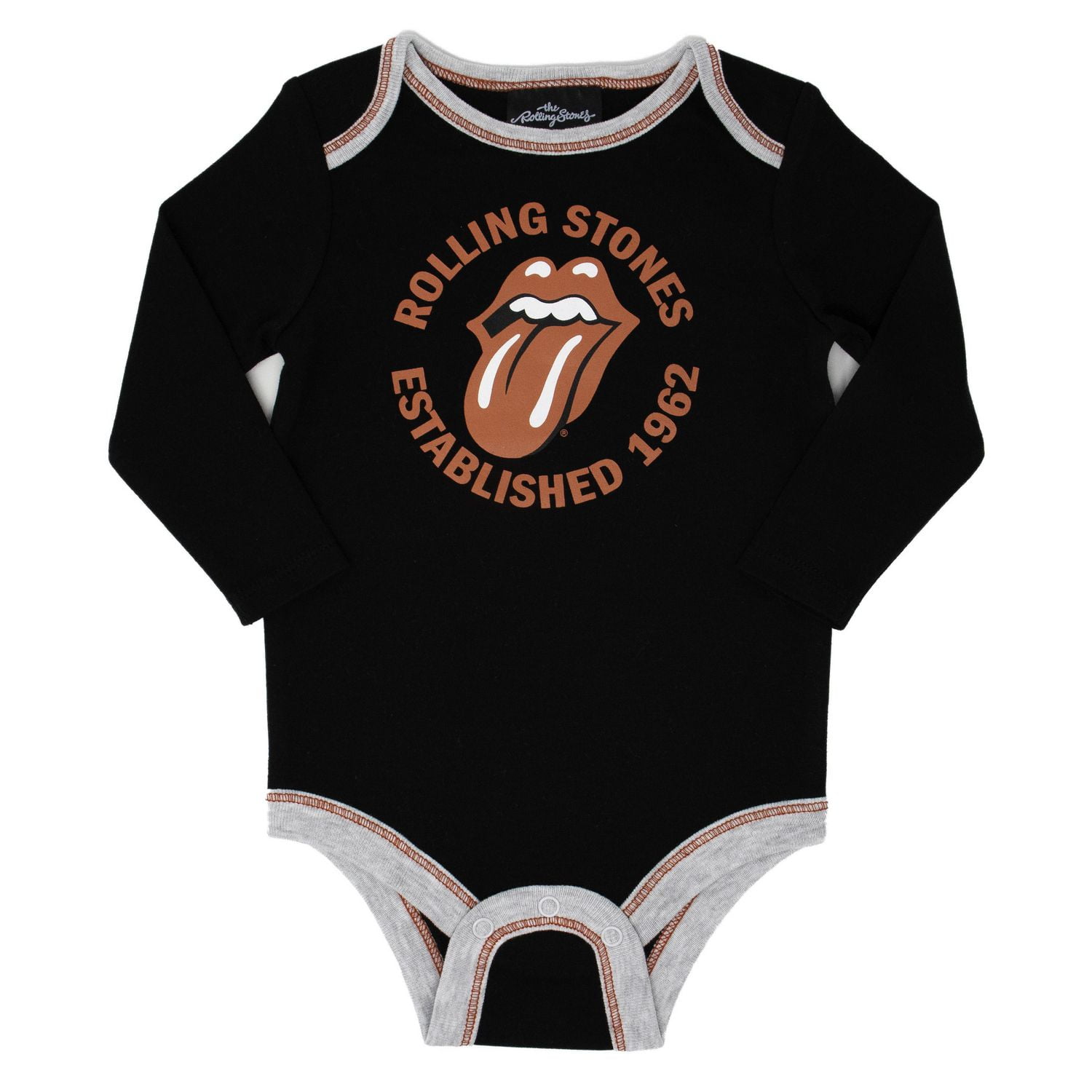 Rolling Stones Baby Boy's Long Sleeve Bodysuit