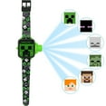 thumbnail image 2 of Minecraft  6 images LCD Projection Watch, 2 of 2