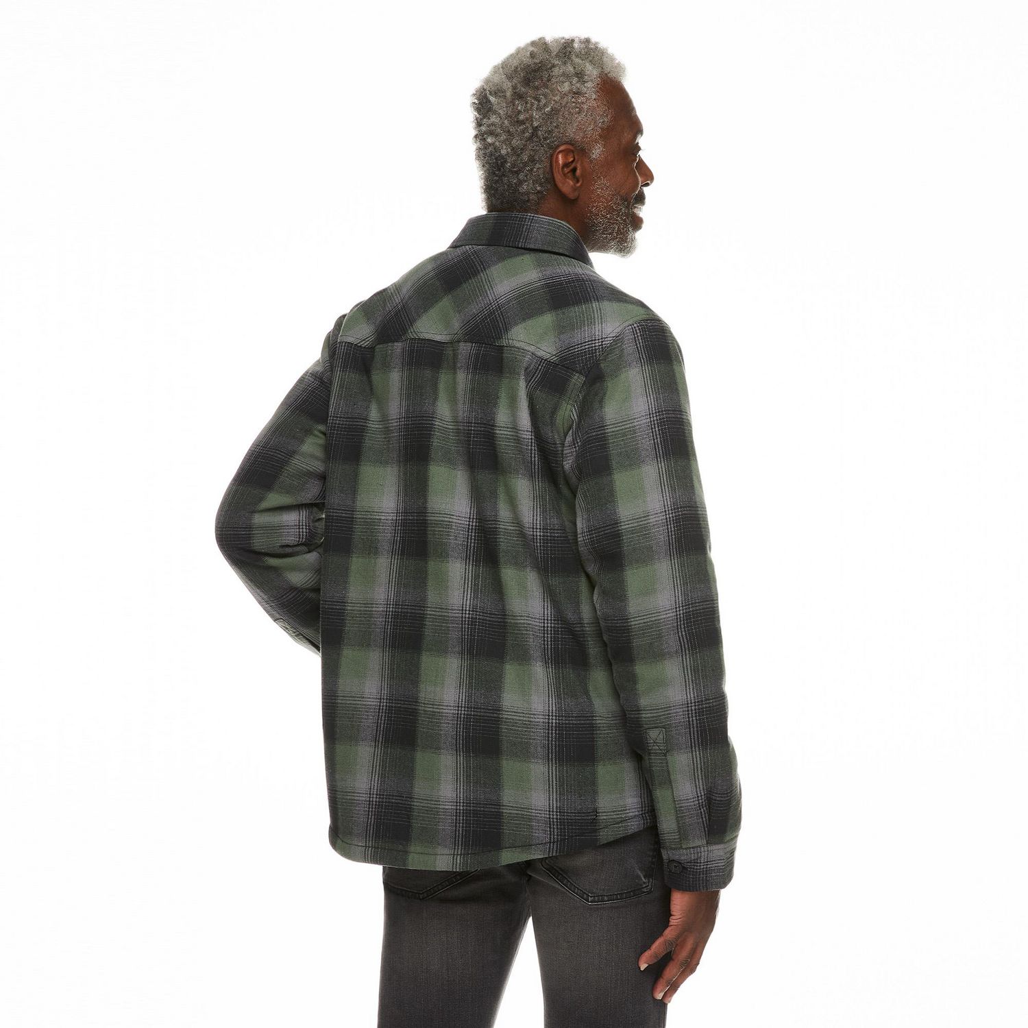 Flannel sales jacket walmart