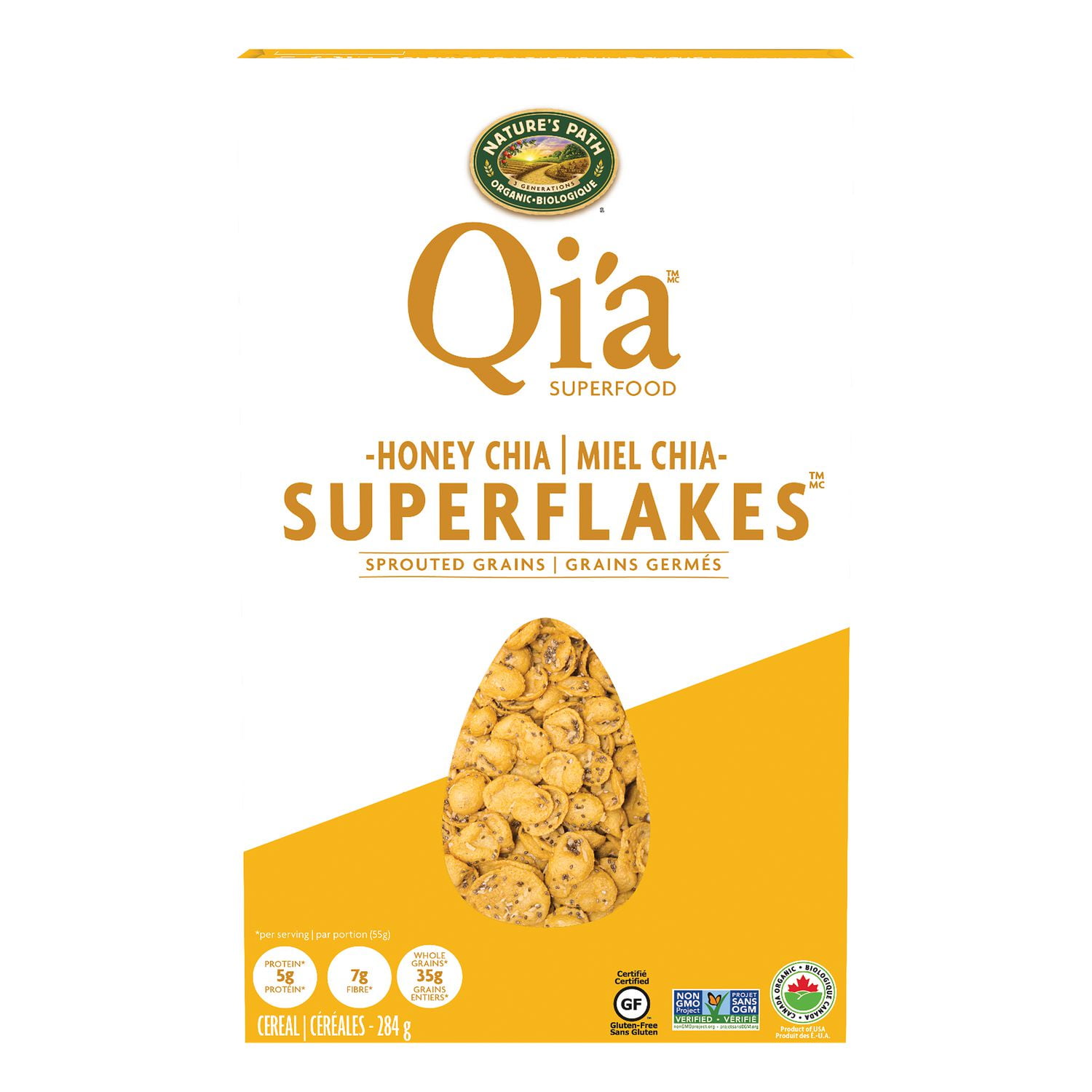 Nature's Path Qi'a Honey Chia Superflakes Walmart Canada