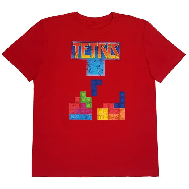 Tetris T-shirt à manches courtes pour hommes