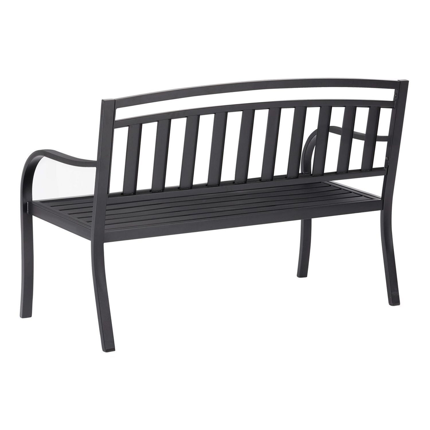 Outdoor mainstays online steel bench