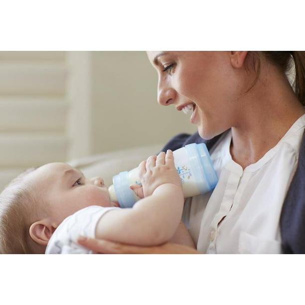 Biberon anti-coliques MAM Easy Start 260 ml (2 unités), produits essentiels  pour bébé, biberons à débit moyen avec tétine en silicone, biberons pour  bébé garçon 