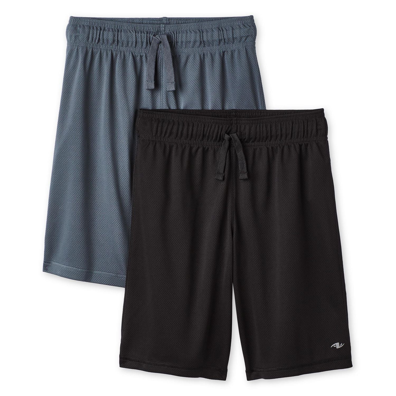 Athletic Works Boys' Birdseye Mesh Short 2-Pack