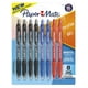 Paper Mate stylo gel, pointe moyenne 0,7mm, couleur assortie, paq. de 8 Stylo rétractable – image 1 sur 3