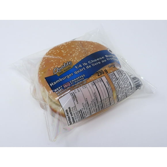 Quality 1/4 LB Cheeseburger, 230 GR