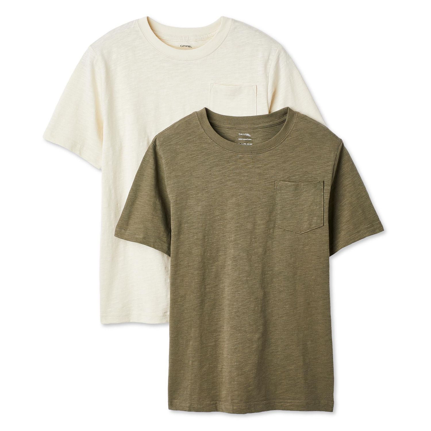 George Boys' Pocket T-Shirt 2-Pack