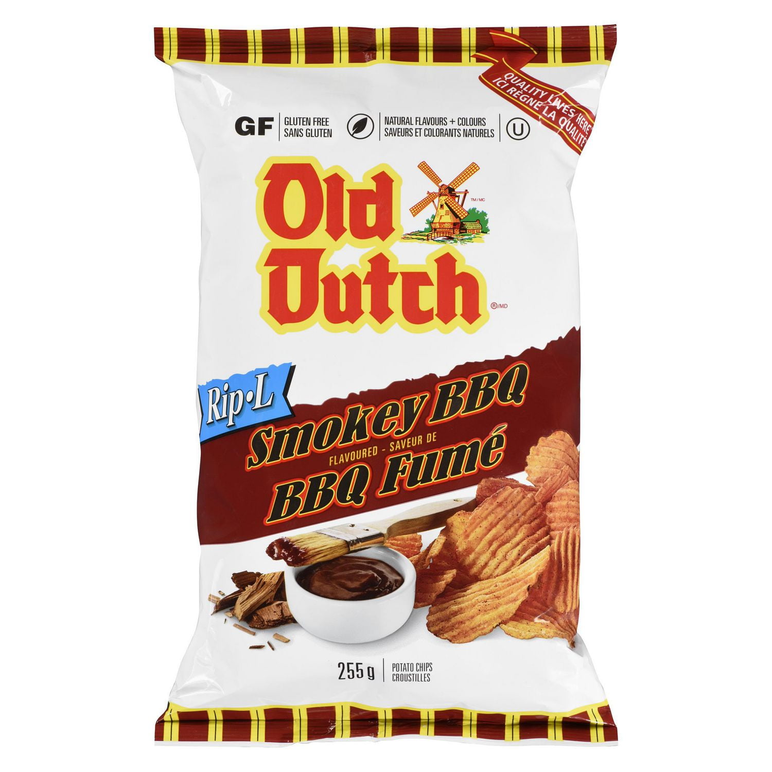 Old Dutch RipL Smokey BBQ Potato Chips Walmart Canada
