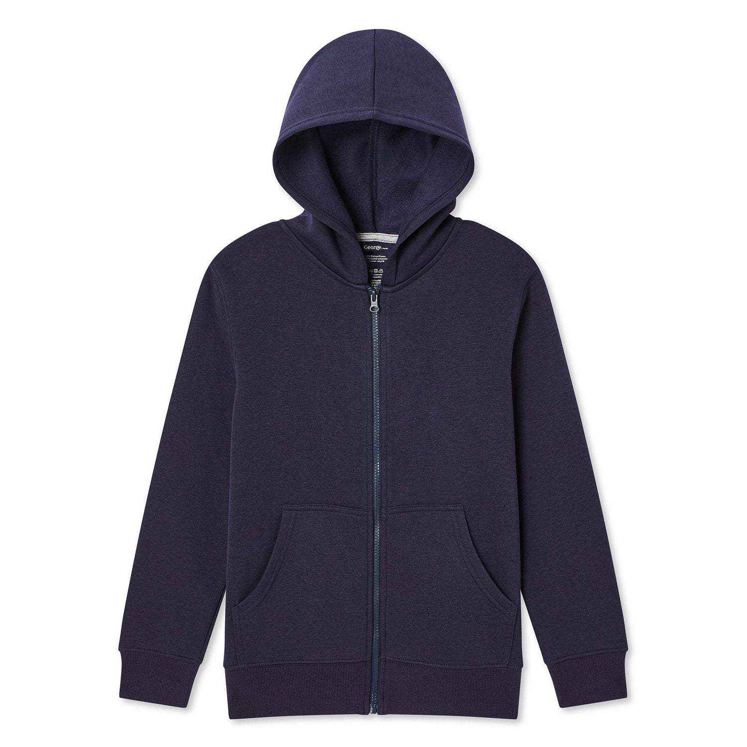 George Boys' Full-Zip Hoodie, Sizes XS-XL