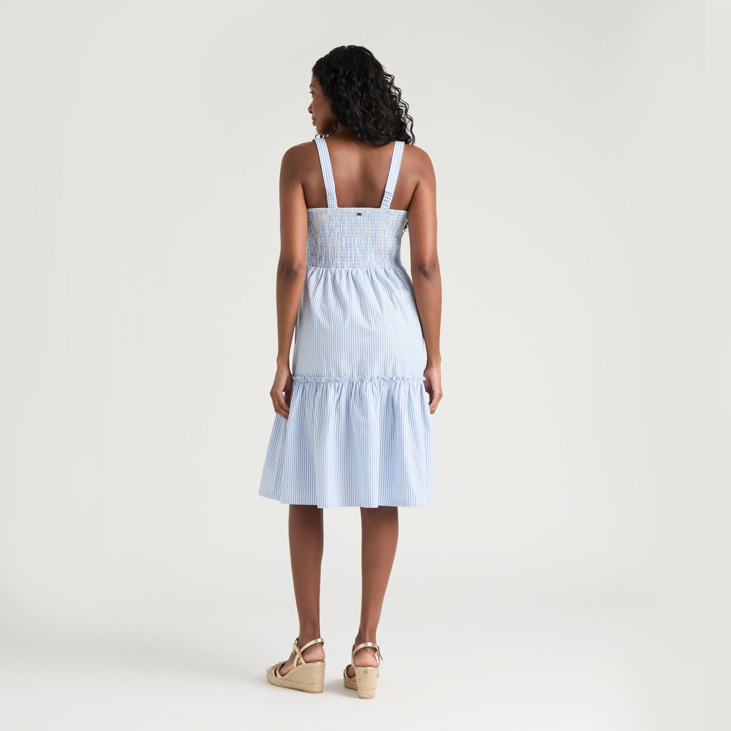 Robe à bretelles et volants avec dos froncé Mexx Maman et Moi