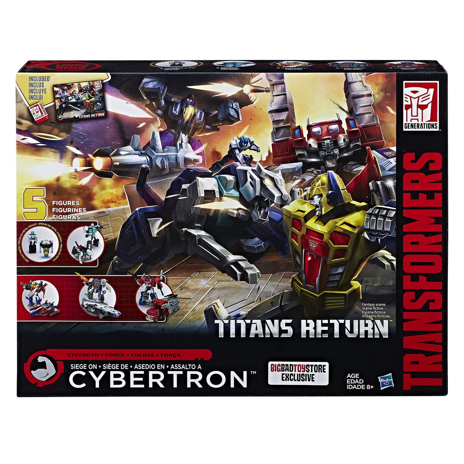 Transformers: Generations Siege on Cybertron 5-figure pack