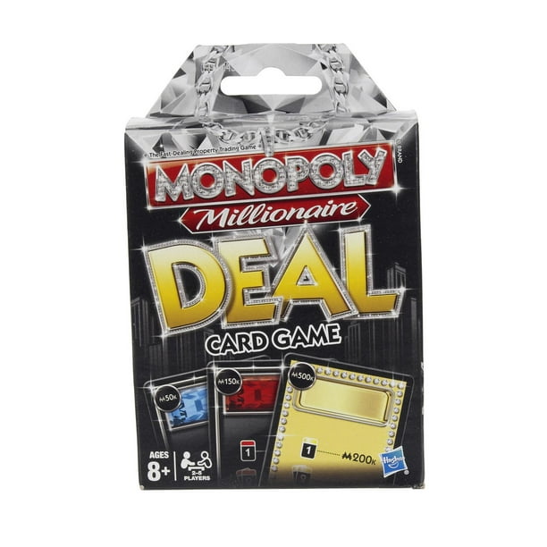 Monopoly Millionaire Deal Card Game, Board Game