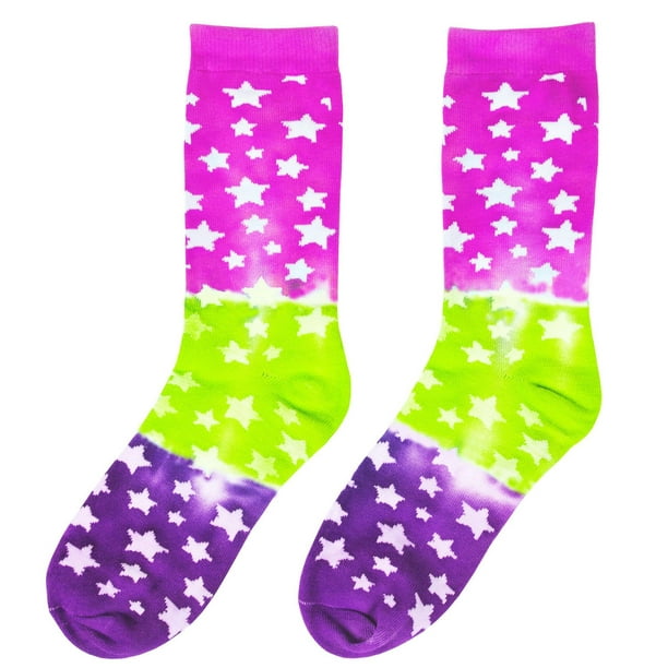 Create Basics Tie Dye and Crazy Socks Kit, Patterns appear like