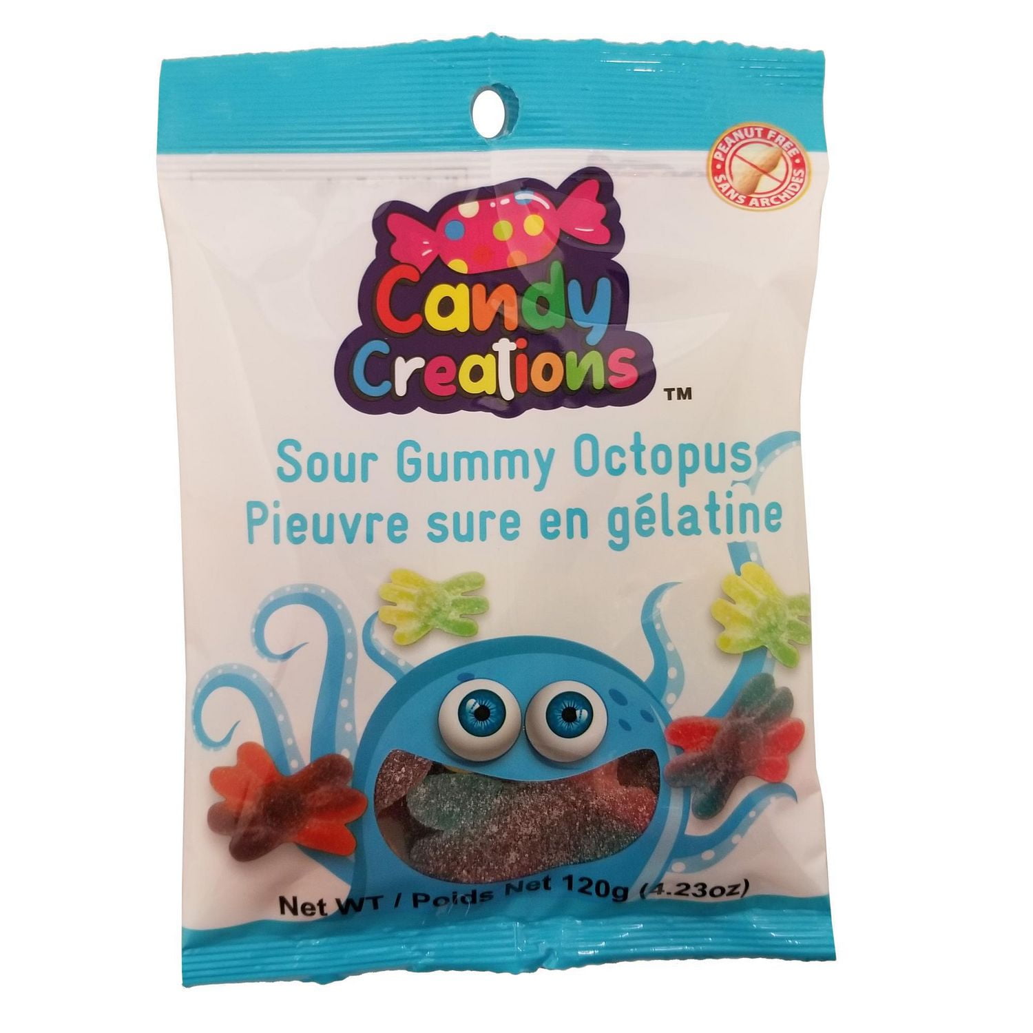 Candy Creations Sour Gummy Octopus Walmart Canada