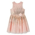 thumbnail image 1 of George Girls' Sequin Mesh Dress, 1 of 2