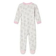 thumbnail image 2 of George Baby Girls' Cotton Sleeper, 2 of 2