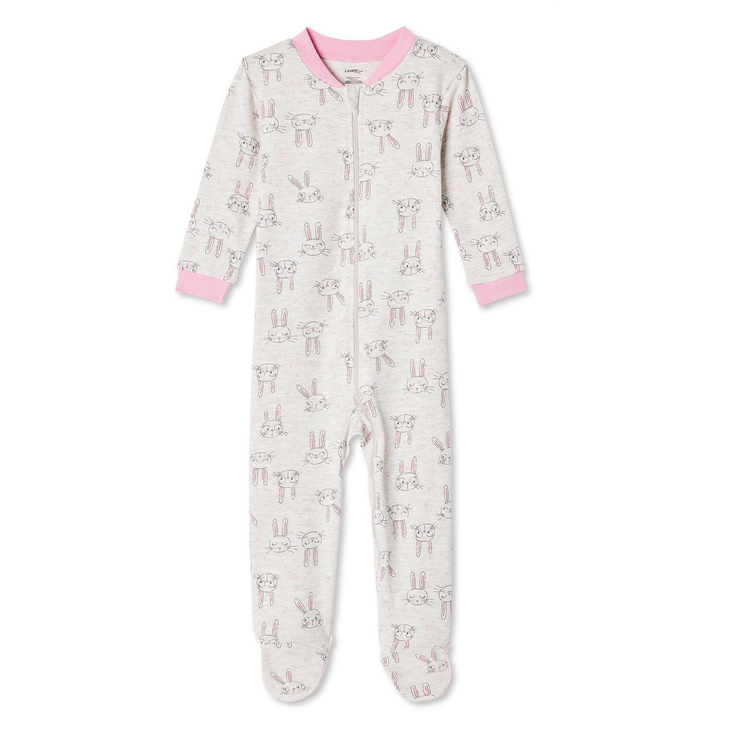 Grenouillère en coton George pour bébés filles Tailles 0-24 mois