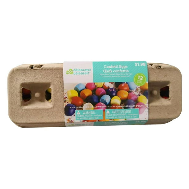 12ct Confetti Eggs for Easter Party Favor by Way to Celebrate Walmart.ca