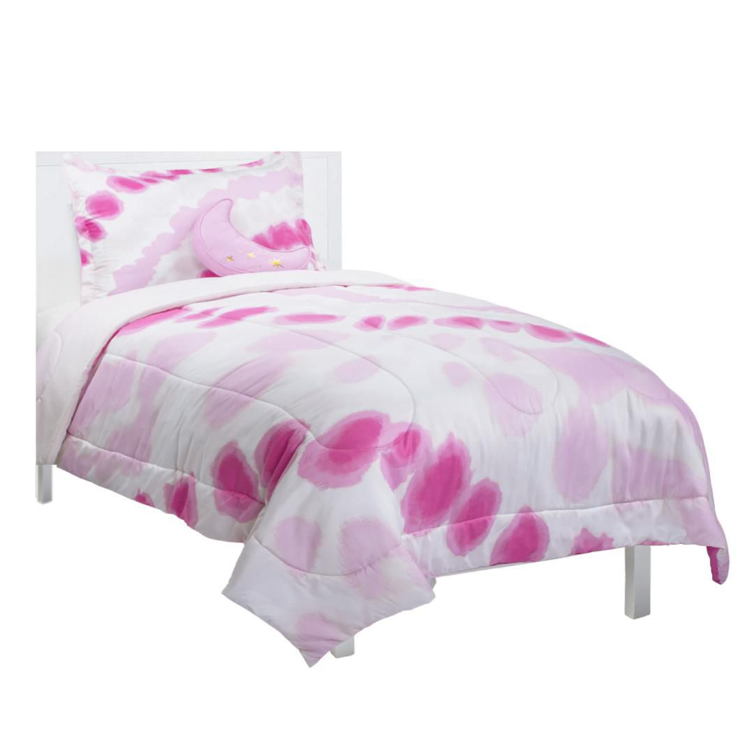 Justice Pink Tie Dye Twin Full Bed In, Justice Twin Bedding