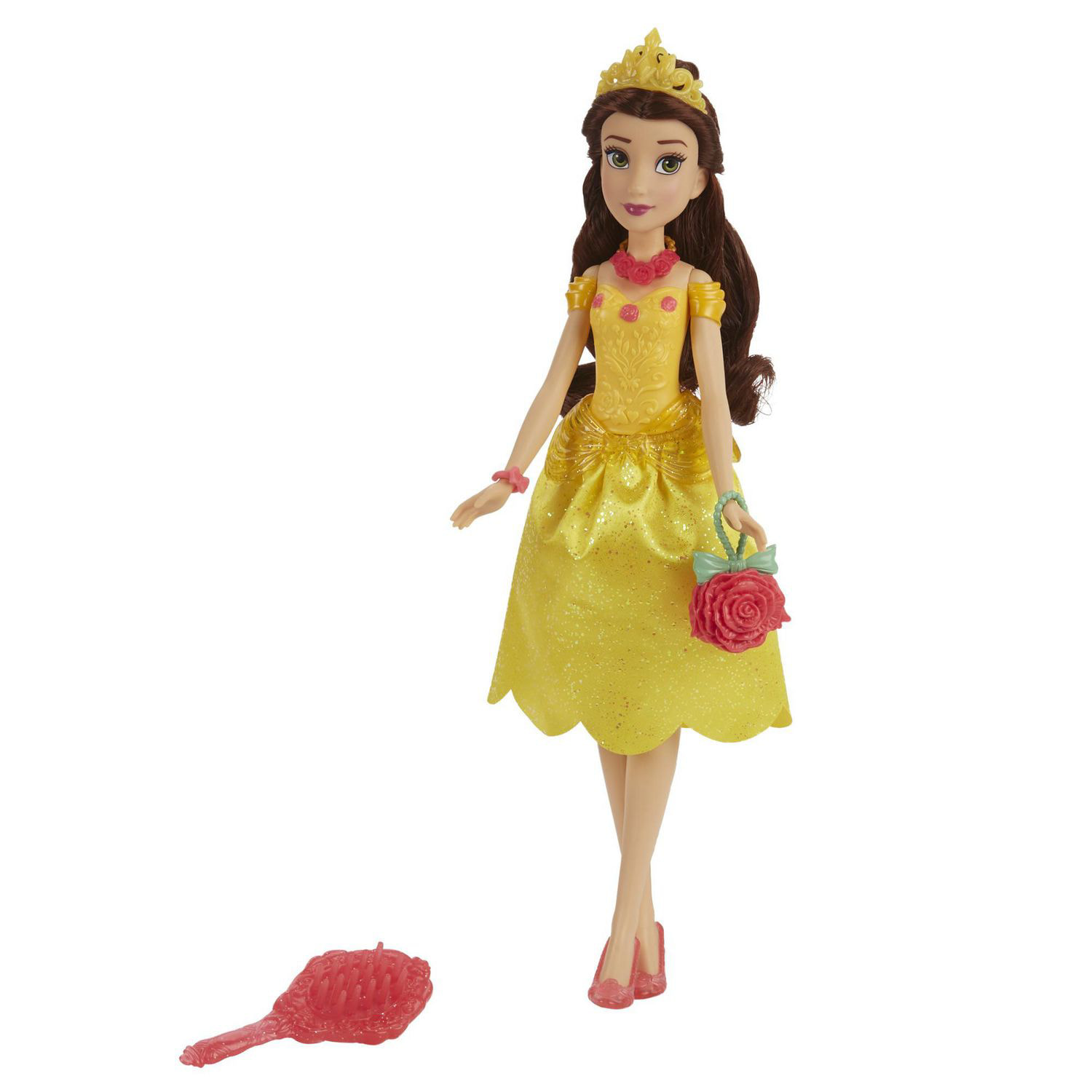 Disney Princess Core Doll Assortment - Belle Doll For Girls 3 years up