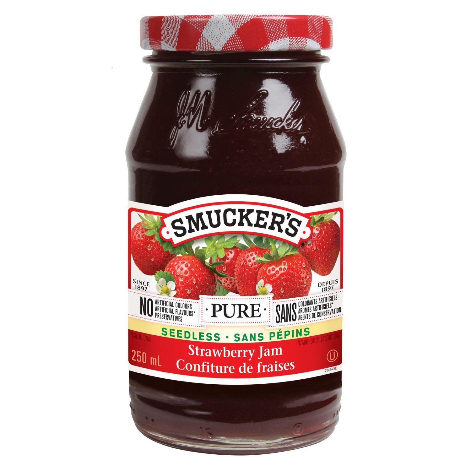 Smucker S Pure Seedless Strawberry Jam 250ml Walmart Canada