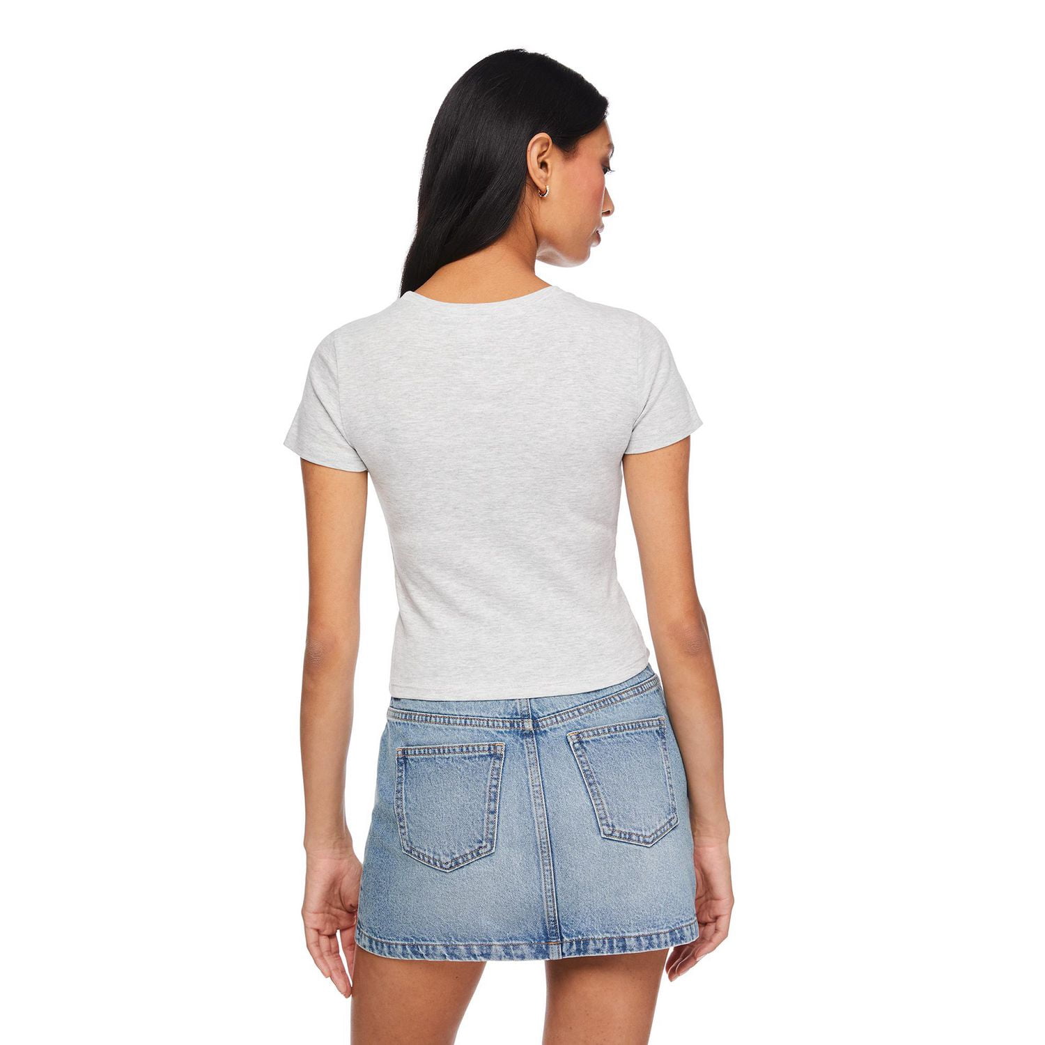 T-shirt coupe bébé No Boundaries pour femmes