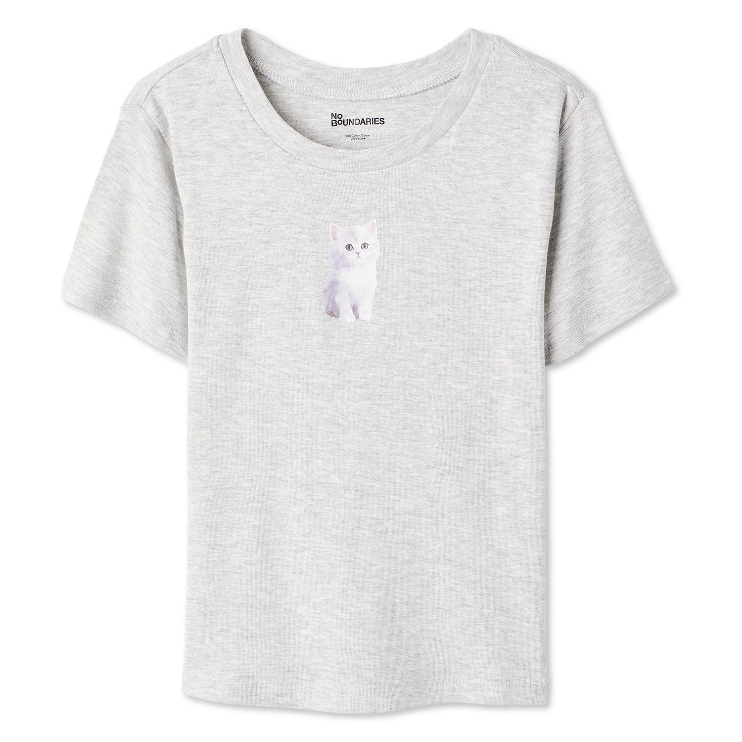 T-shirt coupe bébé No Boundaries pour femmes