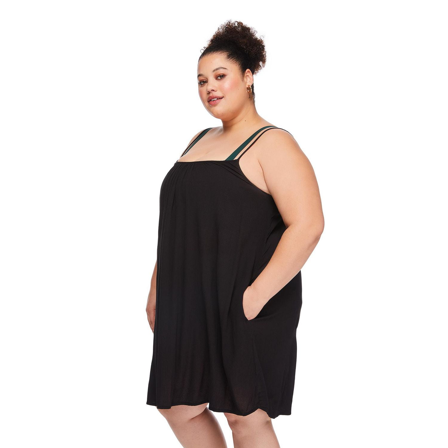 George Women's Plus Strappy Dress Cover-Up