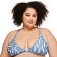 thumbnail image 4 of George Women's Plus Triangle Bikini Top, 4 of 6