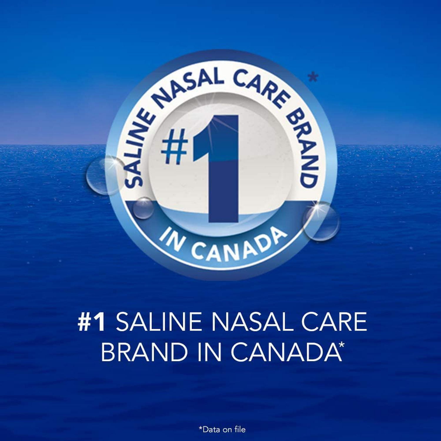 hydraSense Gentle Mist Nasal Spray, Daily Nasal Care, 100% Natural Source Seawater, Preservative-Free