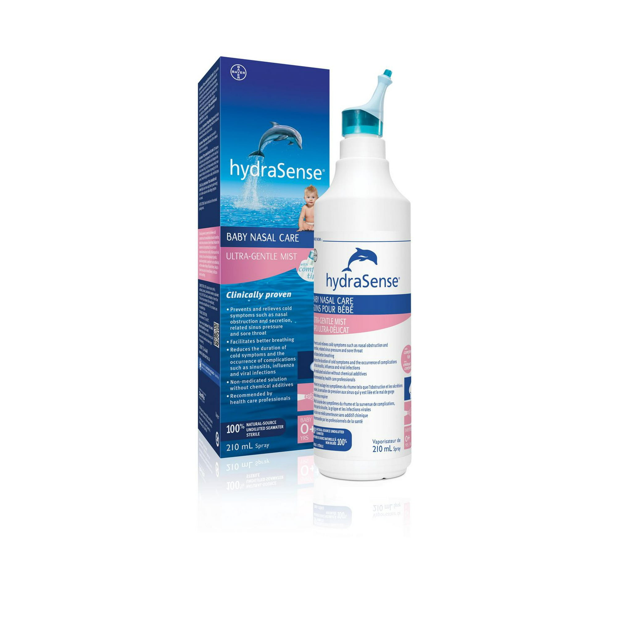 Hydrasense Ultra-Gentle Mist Nasal Spray, Baby Nasal Care - 210 ml