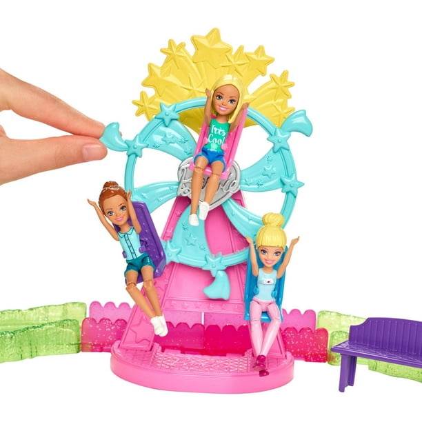 Barbie On The Go Carnival Playset with Small Doll & Pony