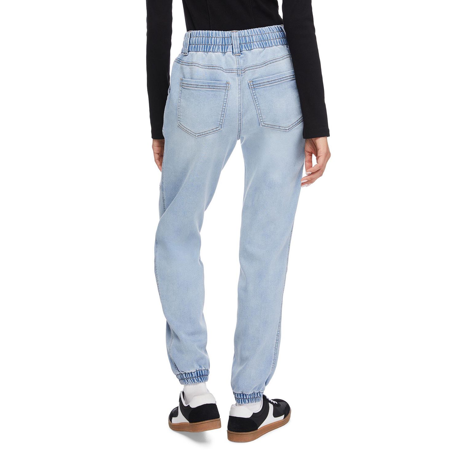 Jogger utilitaire en denim No Boundaries pour femmes