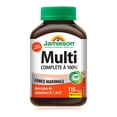 thumbnail image 2 of Jamieson 100% Complete Multivitamin Caplets, Max Strength, 115 Count, 2 of 7