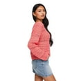 thumbnail image 2 of No Boundaries Women's Crochet Sweater, 2 of 6