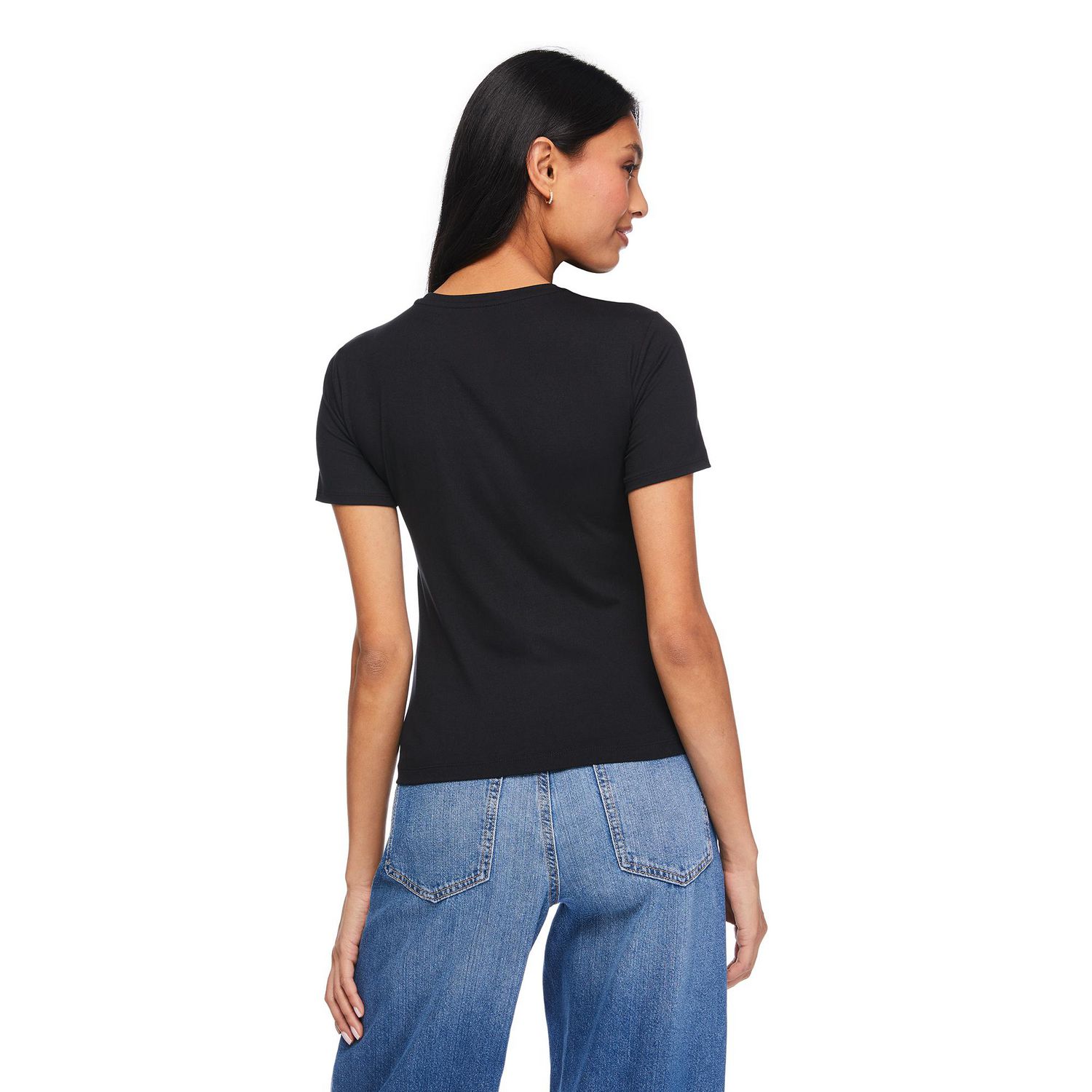 T-shirt ajusté No Boundaries pour femmes