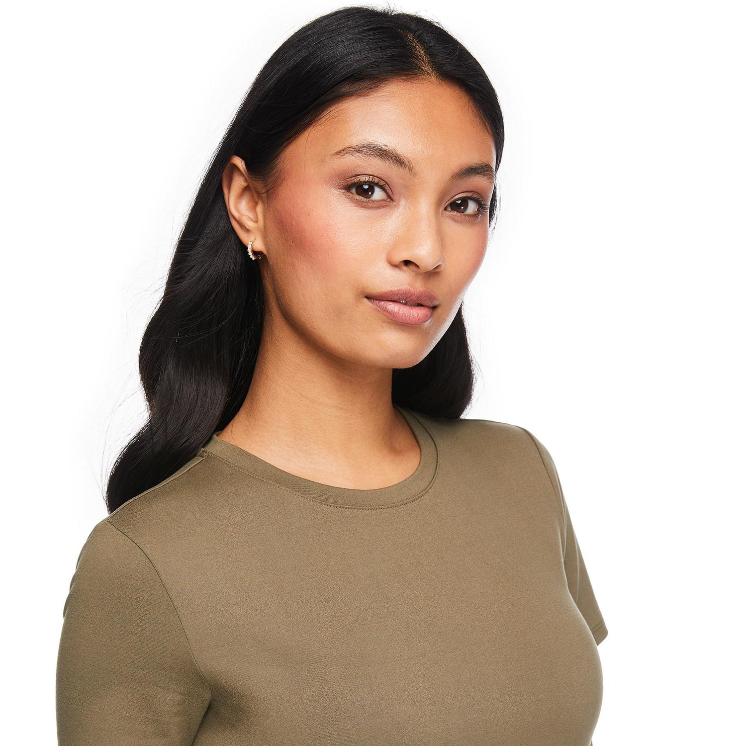 No Boundaries Women's Fitted T-Shirt