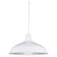 thumbnail image 1 of Aurora Lyndhurst 1-Light White Downlight Pendant, 1 of 1