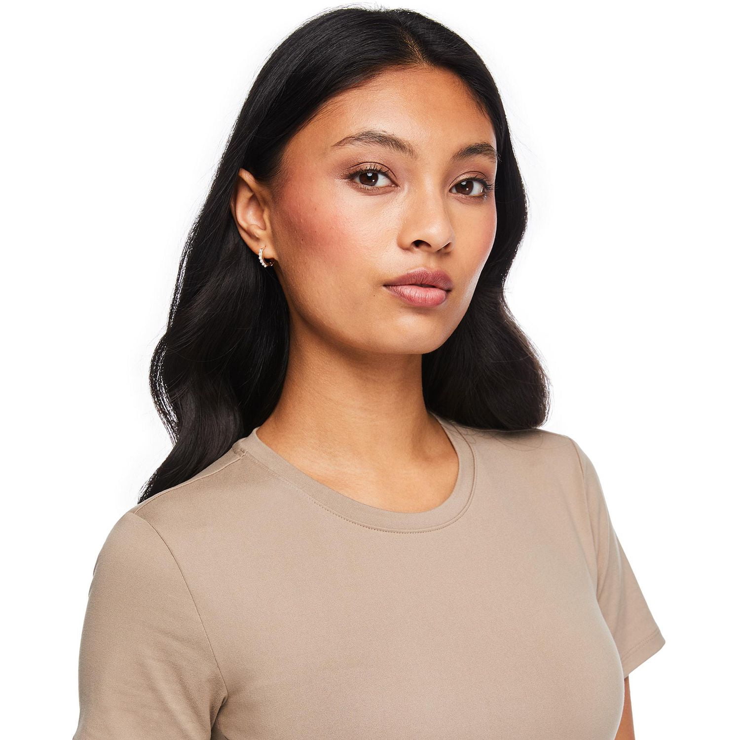 No Boundaries Women's Fitted T-Shirt