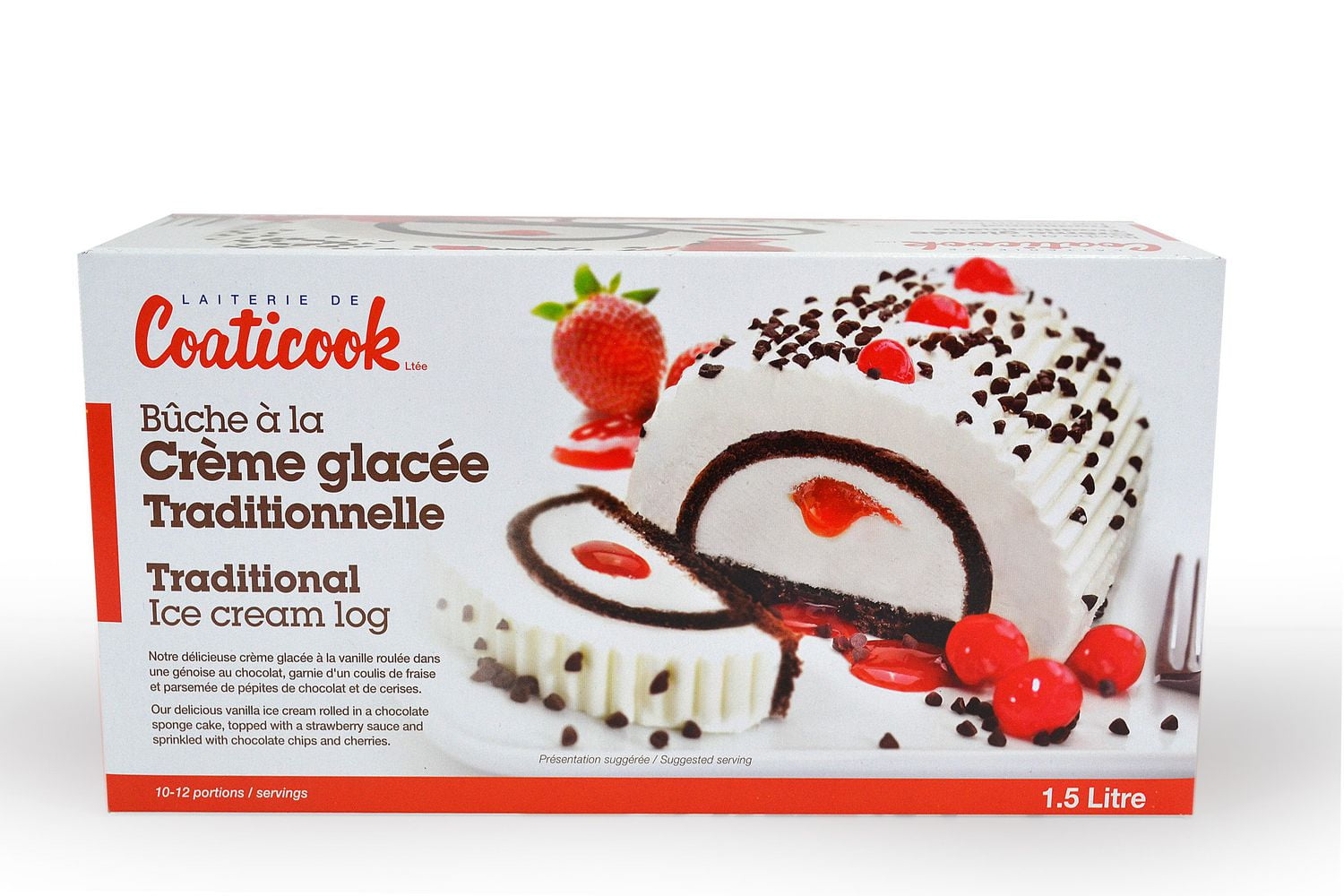 Coaticook Maple Ice cream log Walmart Canada