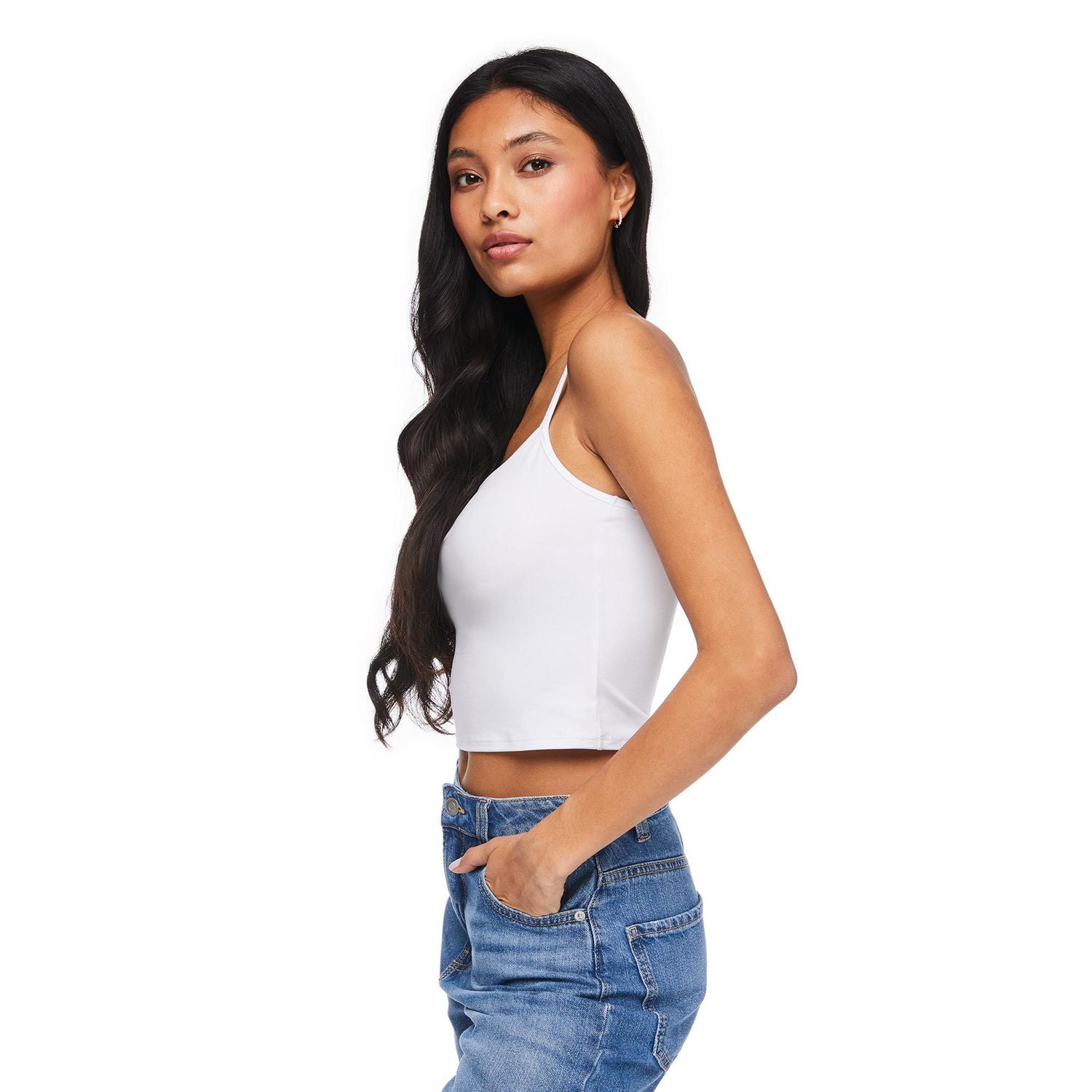 No Boundaries Women's Cropped Cami