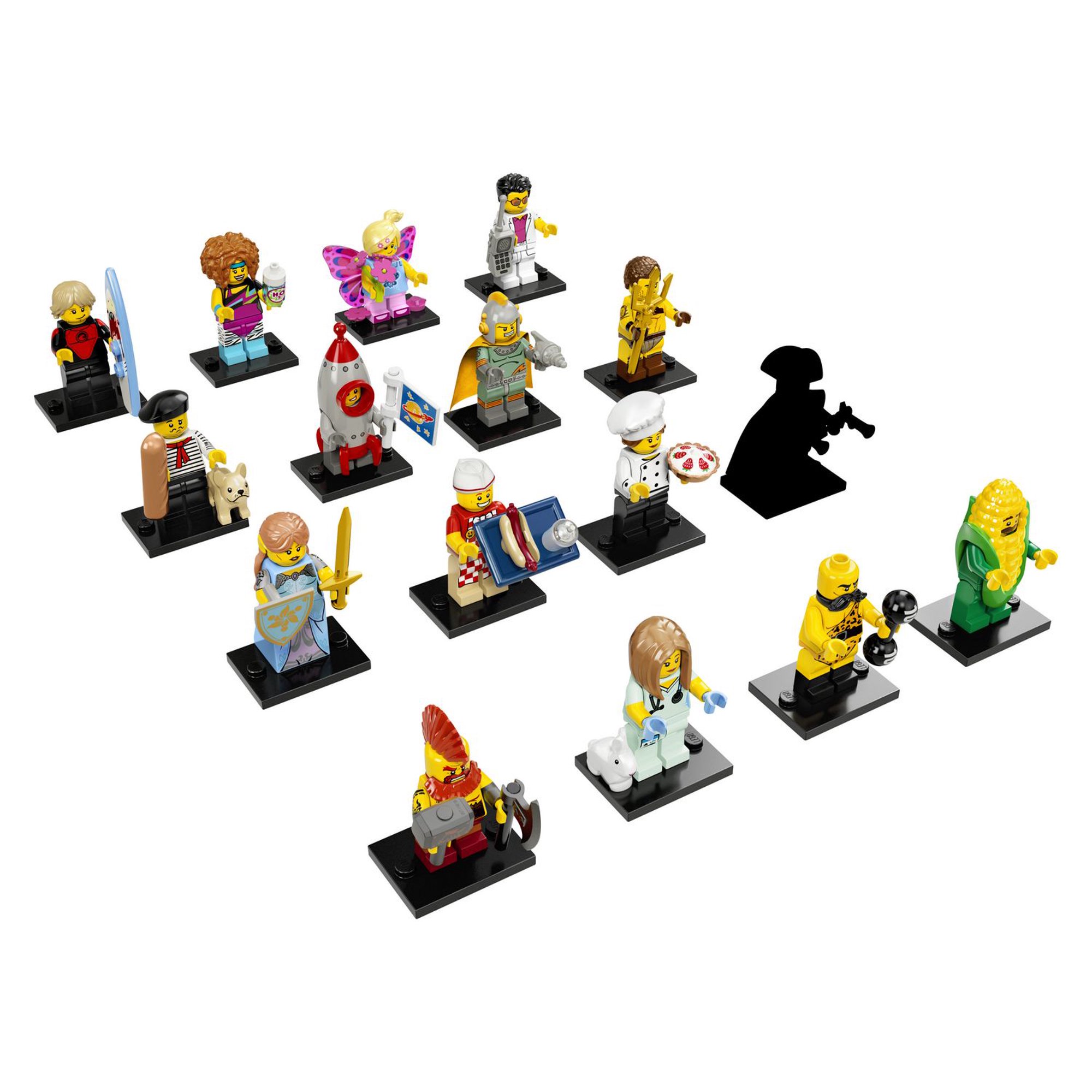 Lego Minifigures Series 8 Figurine The Thespian High-Res Stock